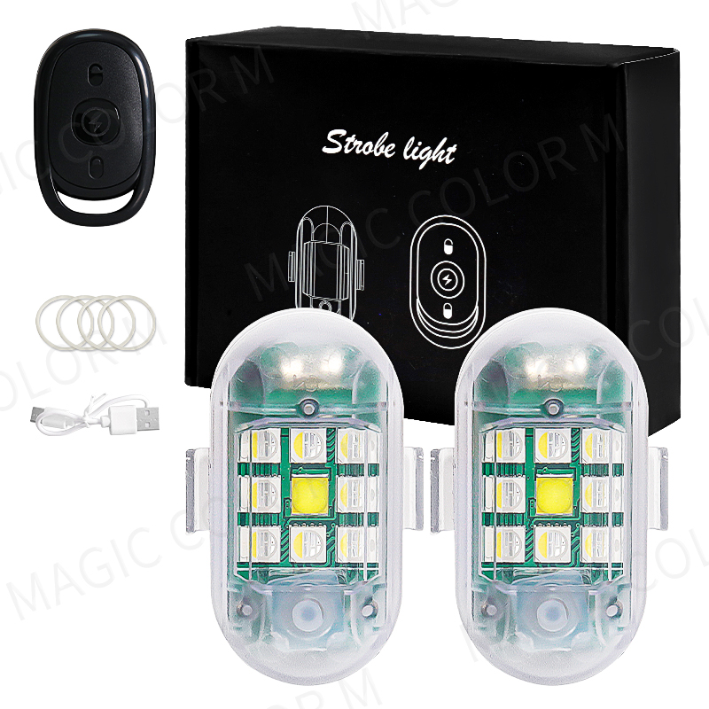 Drone Led Light - 2 Stuks Draadloze Led Strobe Licht