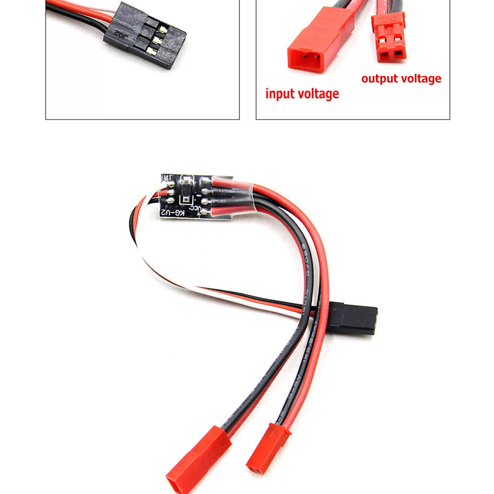 Drone Esc - 2-20A Hoge Stroom Afstandsbediening Elektronische Schakelaar