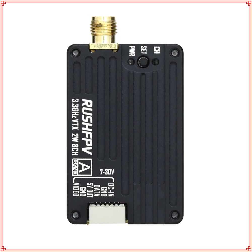 2026 Nieuwe RUSHFPV 3.3G 2W VT - Drone Antenna recensie en prijs