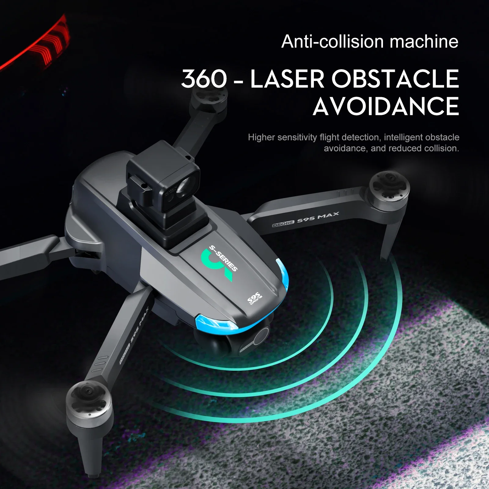 NIEUWE S9S MAX MINI Drone 4K 2 - Drone Gimbal recensie en prijs