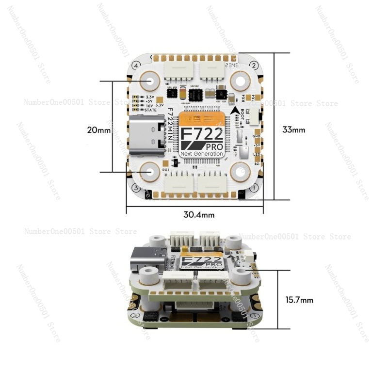 GOKU F722 PRO V2 MPU6000 Fligh - Betaflight Fc F7 recensie en prijs