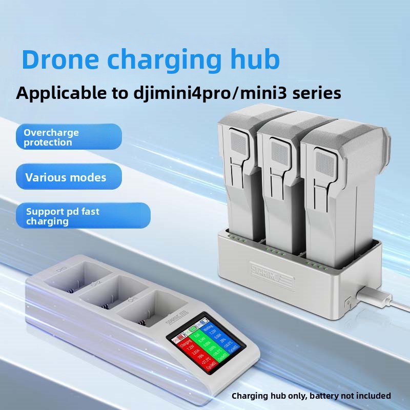 Snelle oplader USB-oplaadhub m - Drone Charger recensie en prijs