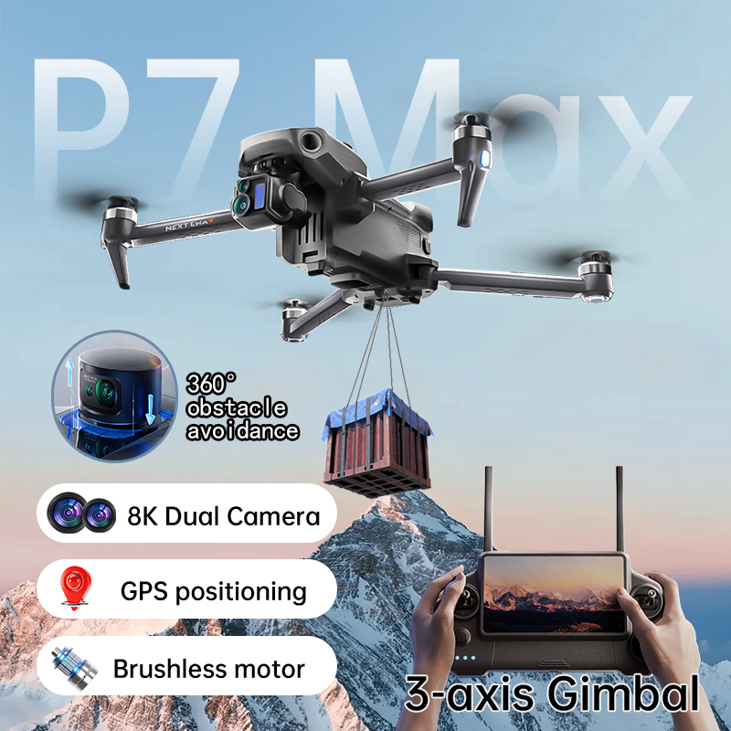 NIEUWE P7 Max Drone 8K Camera  - Drone Gps Mount recensie en prijs