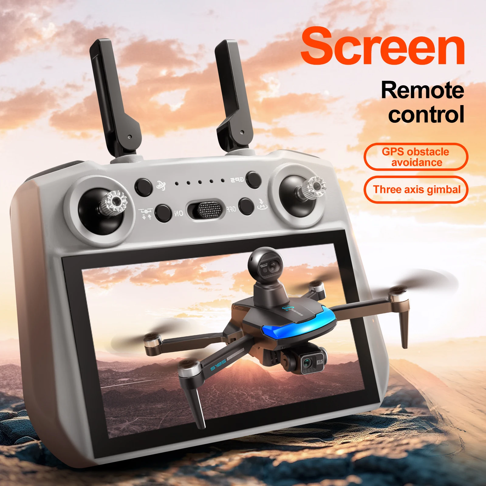S185 Professionele Drone 2.7K  - Drone Gps Mount recensie en prijs