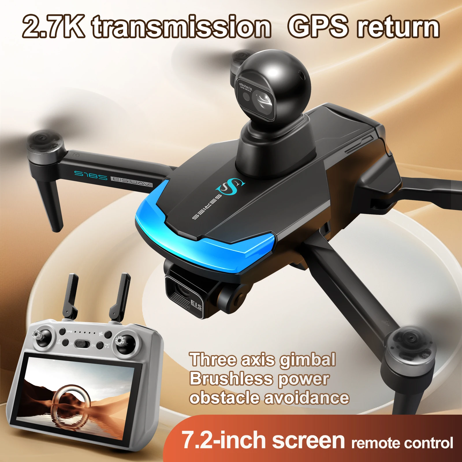 S185 Professionele Drone 2.7K  - Drone Gps Mount recensie en prijs