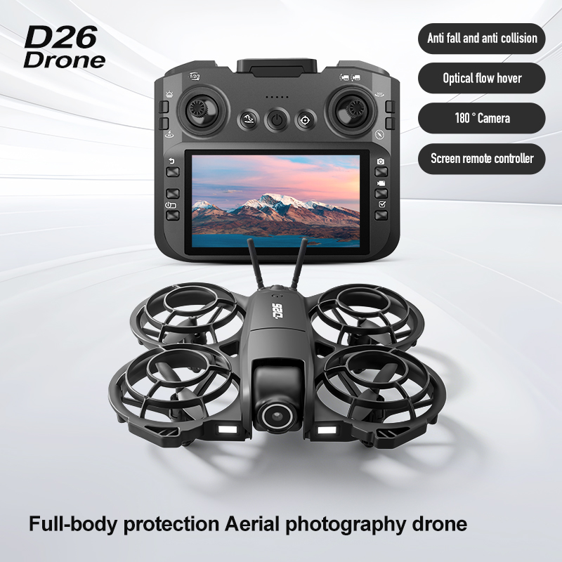 D26 Drone 4K Luchtfoto HD 180  - Drone Gimbal recensie en prijs