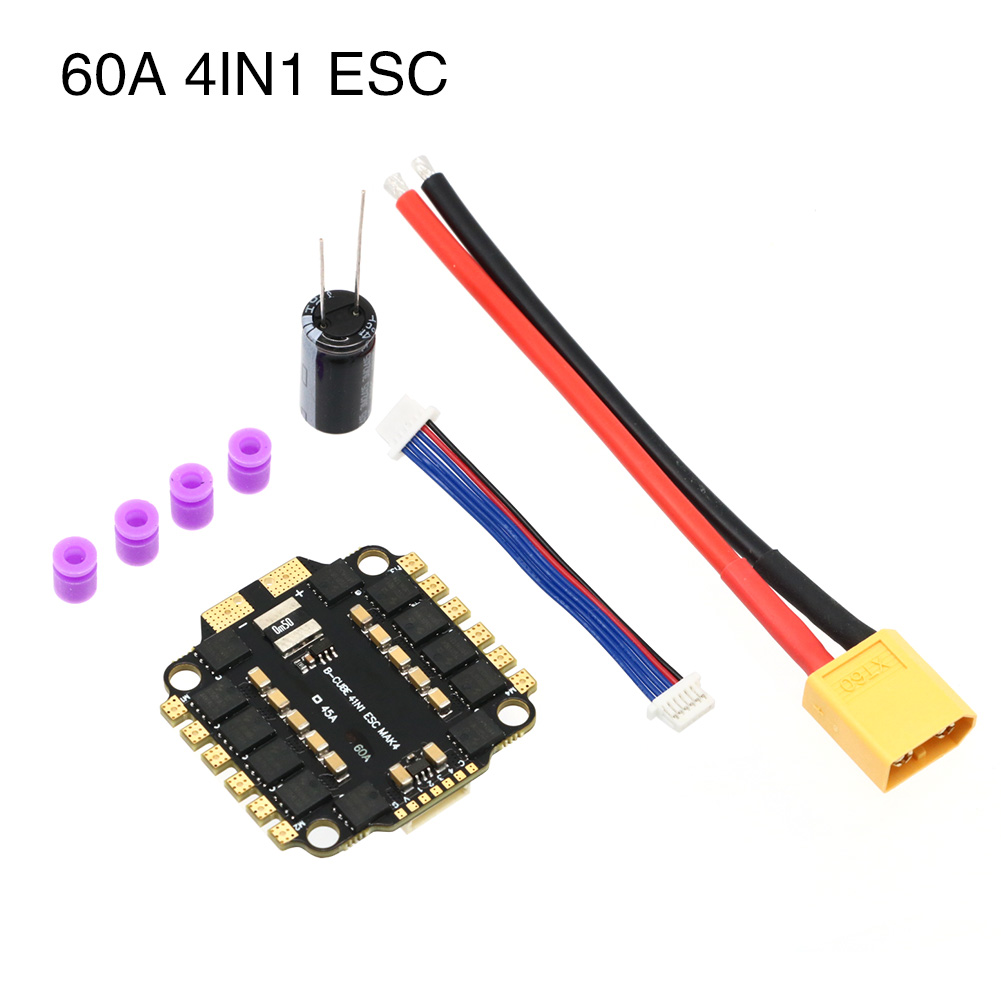 UAngel 4IN1 45A 60A ESC BLHELI - Drone Esc recensie en prijs