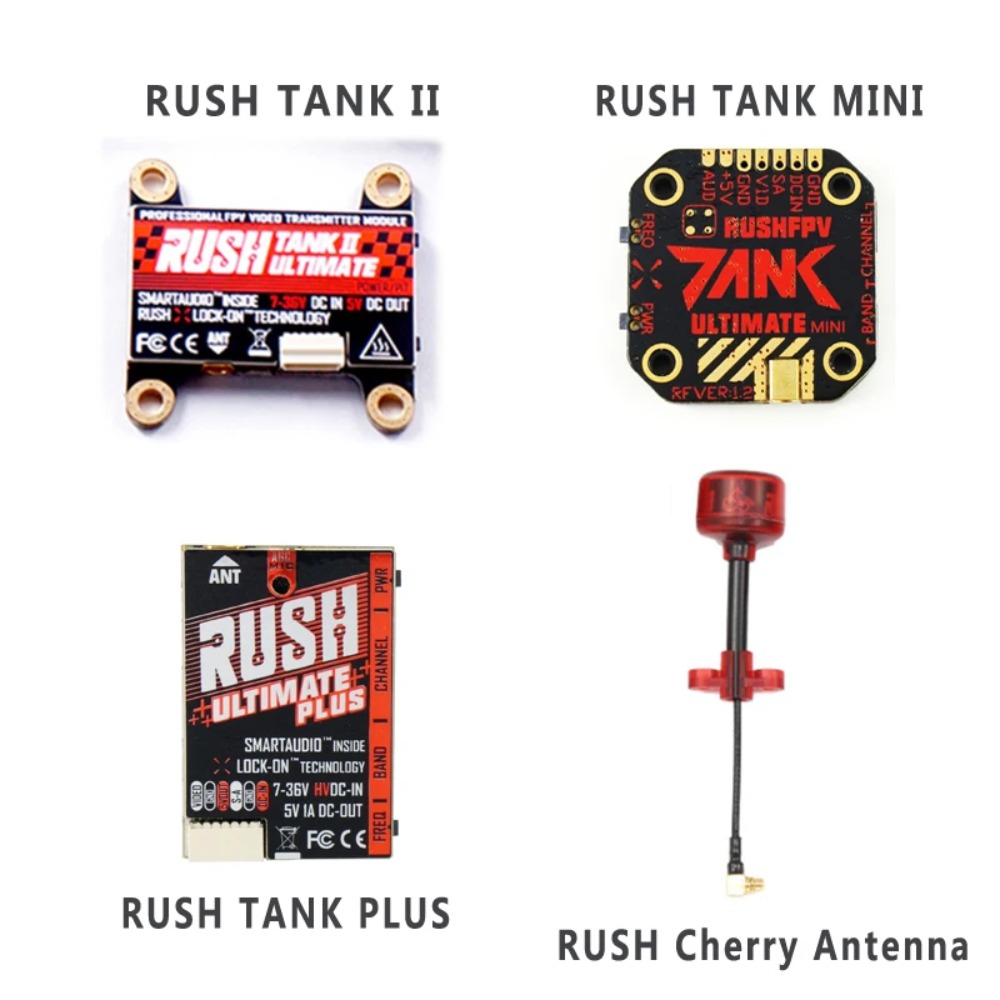 RUSH TANK Ultimate II/Mini/PLU - Drone Antenna recensie en prijs